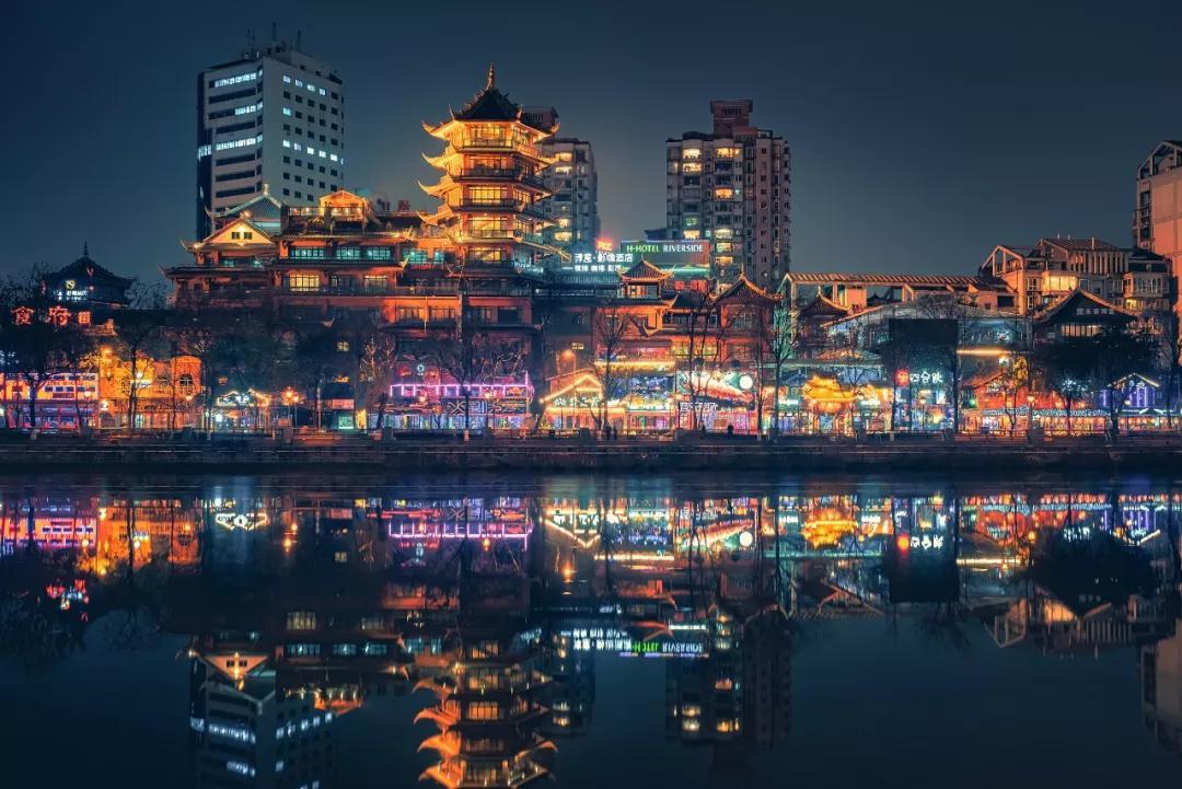 錦江の夜景